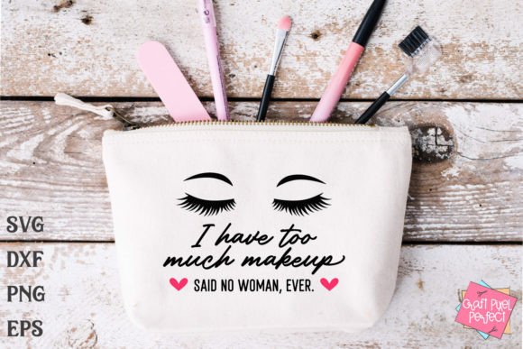 Download Svg for Makeup Bags, Cosmetic Bag Saying - Cosmetic Collection