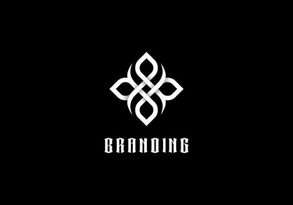 Download Logo Element Symbol Diamond Gothic Black - Logo element Collection