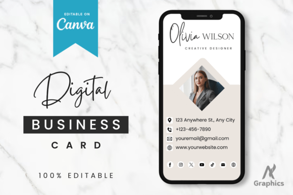 Download Royal New Digital Business Card Template - Royal Collection
