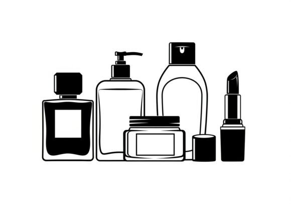Download Silhouette Cosmetics Products Beauty - Cosmetic Collection